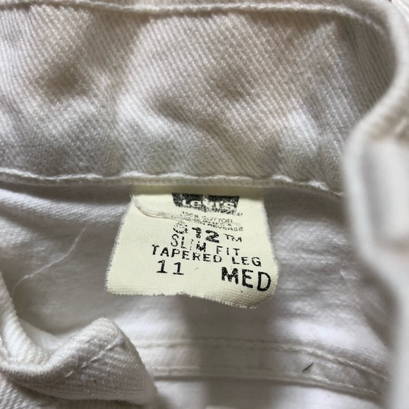 Vintage white Levi’s 512 jeans - Picture 3 of 8